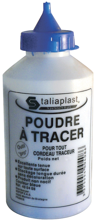 Poudre à tracer bleue 180g Sofop Taliaplast