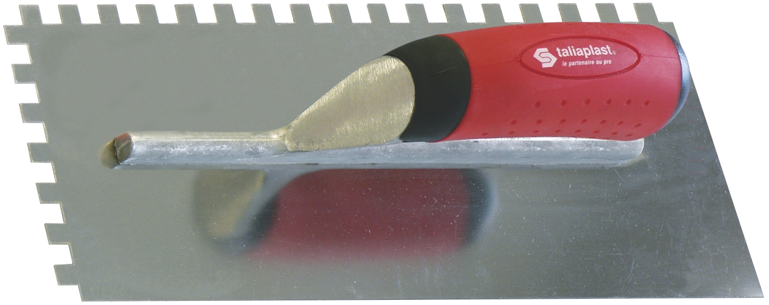 Plâtroir inox 28x12 dent 6x6