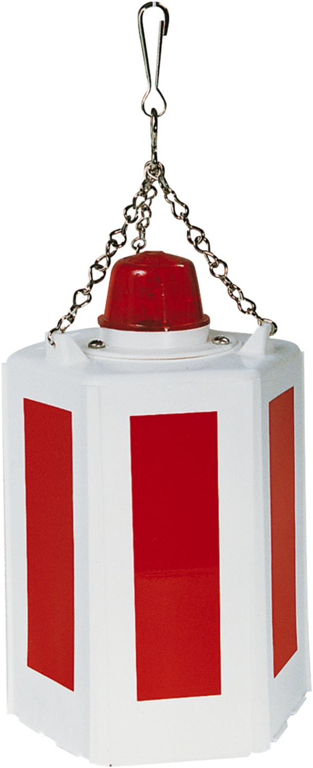 Fardier à feu hexagonal fixe blanc