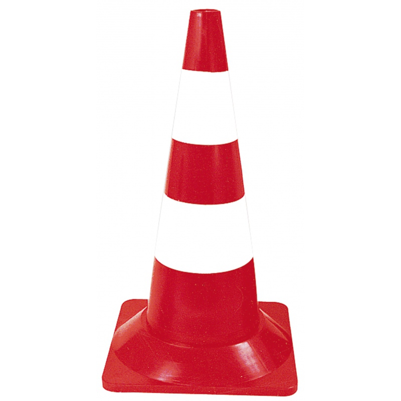  Cône plastique rouge Fiorescent 