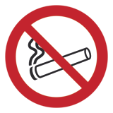  Panneau "interdiction de fumer" 