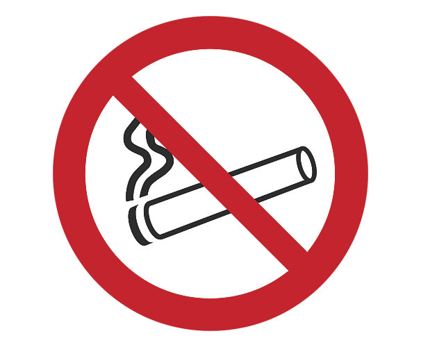 Panneau "interdiction de fumer" Novap