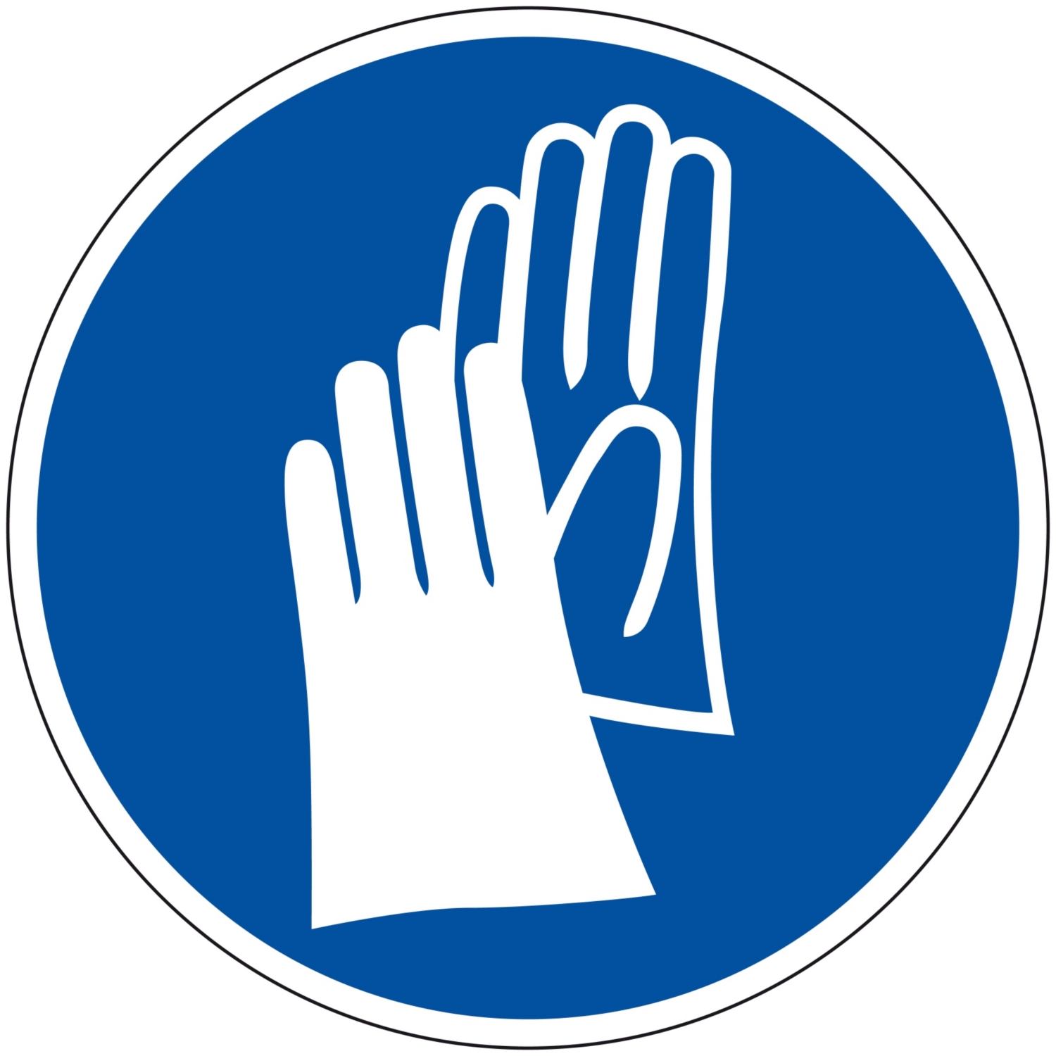  Panneau protection obligatoire mains 