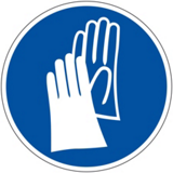  Panneau protection obligatoire mains 