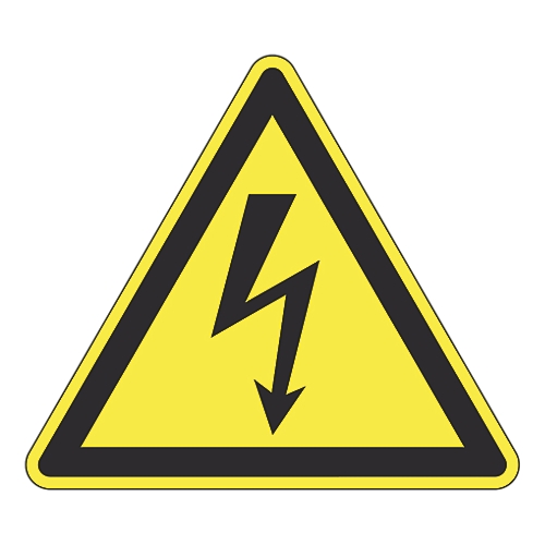 Panneau danger électrique Novap