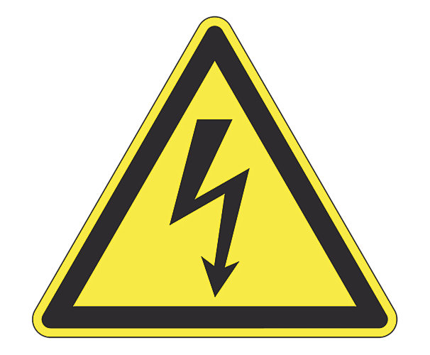 Panneau danger électrique Novap