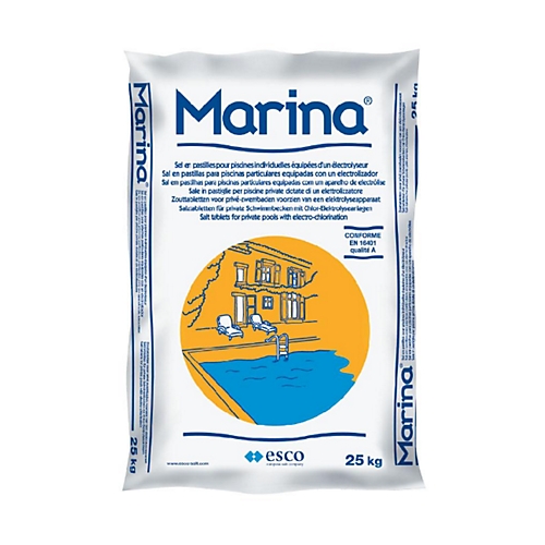 Sel de piscine en pastille Marina® - 25kg Esco
