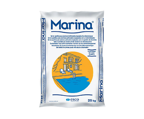 Sel de piscine en pastille Marina® - 25kg Esco