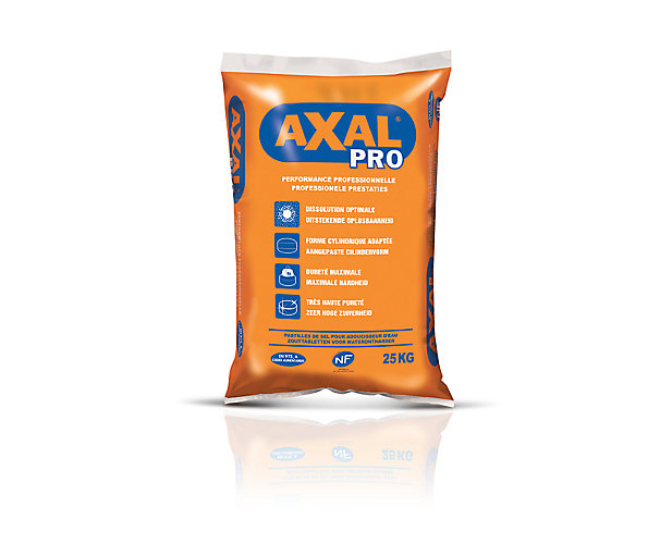 Sel pour adoucisseur - 25 kg Axal Pro