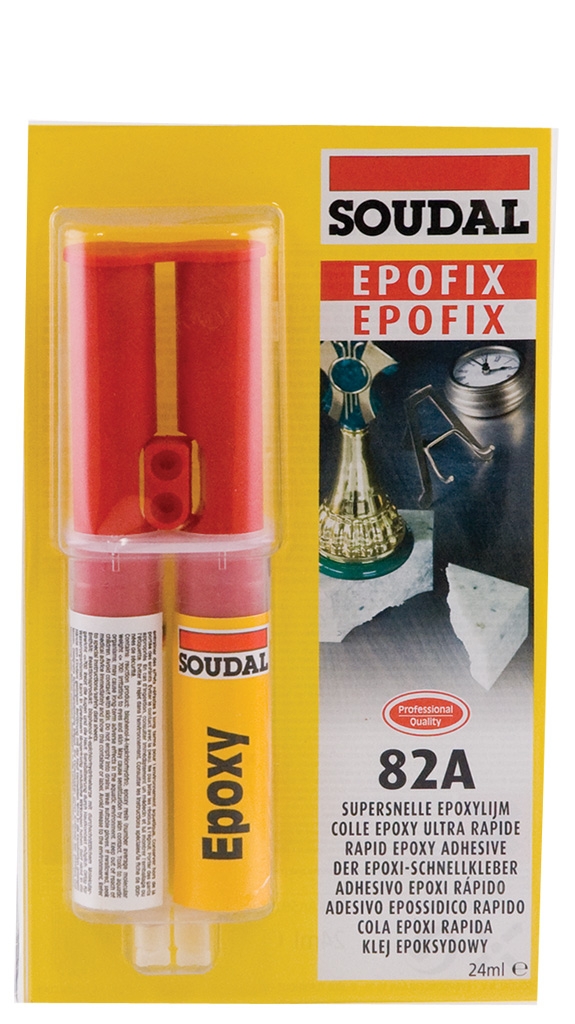 Colle époxy multifonction seringue 24ml Soudal