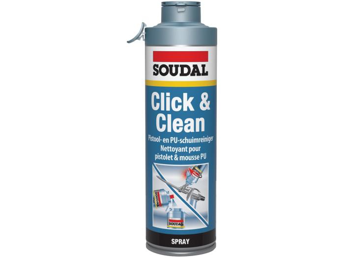 Nettoyant mousse polyuréthane Click & Fix Soudal