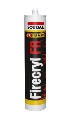 Mastic acrylique Firecryl 310 ml Soudal