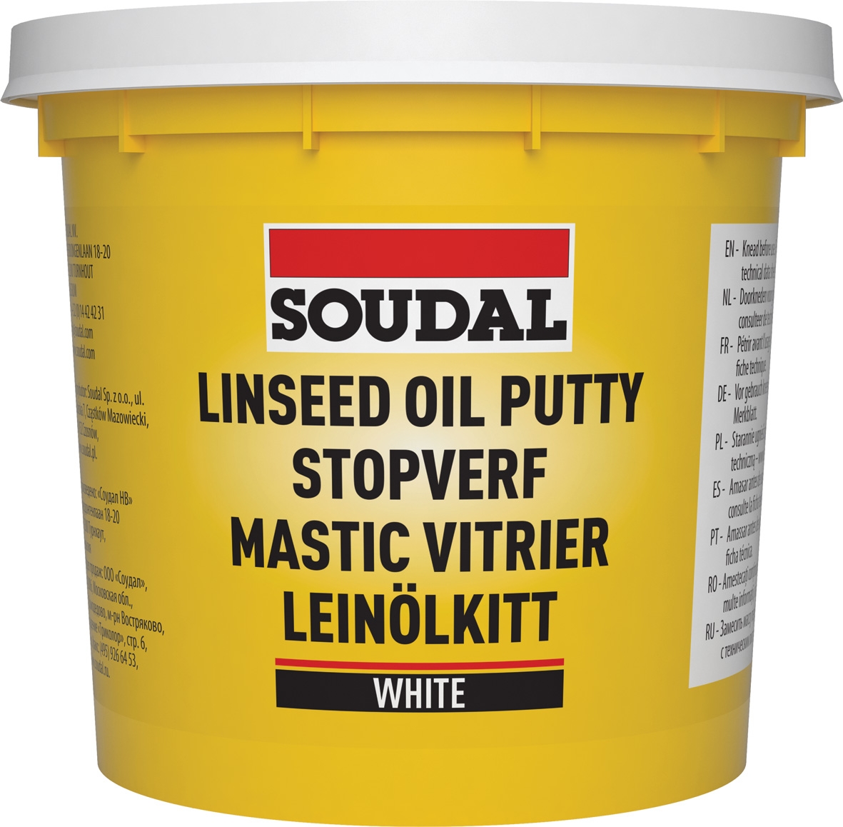 Mastic vitrier Soudal