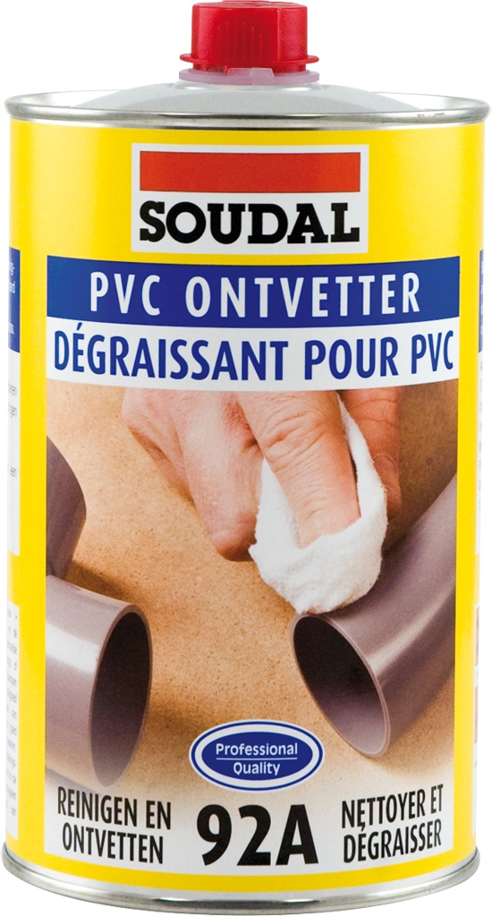 Dégraissant PVC 92A 1L Soudal