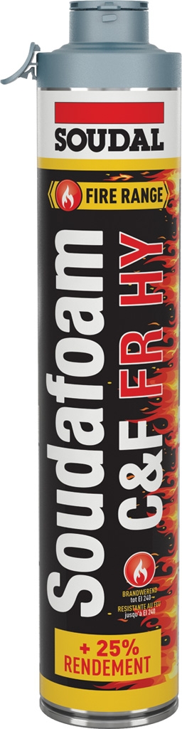 Mousse PU pistolable 750 ml SOUDAL