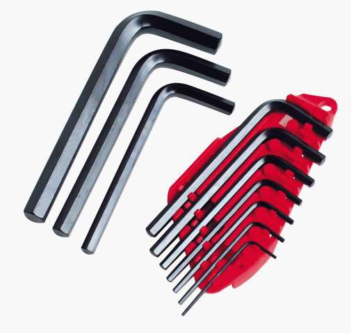 Jeu de 10 clés mâles 6 pans 1,5 à 10 mm Stanley