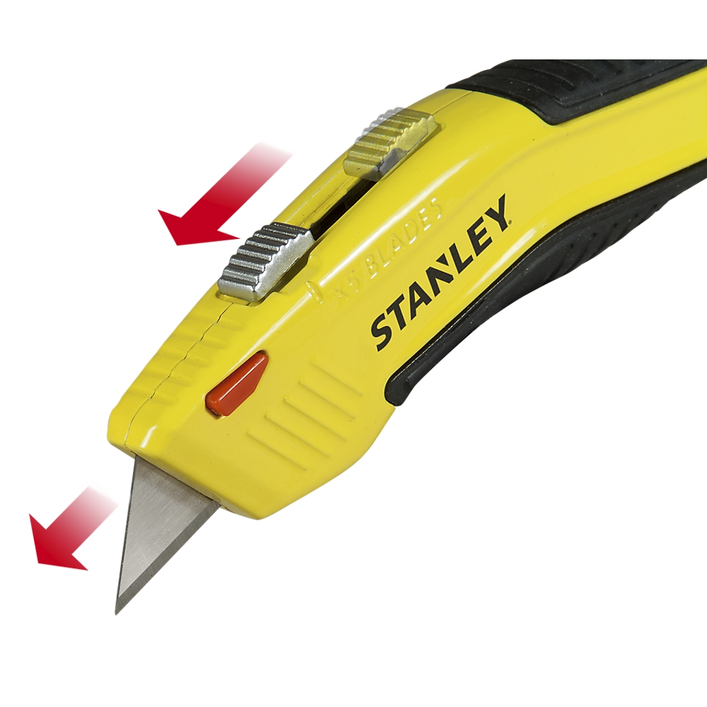 Couteau à lame rétractable L 83 mm Stanley