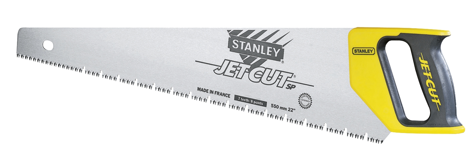 Scie égoïne JetCut - Spéciale panneaux de plâtre (autres matériaux) 2-20-037 Stanley