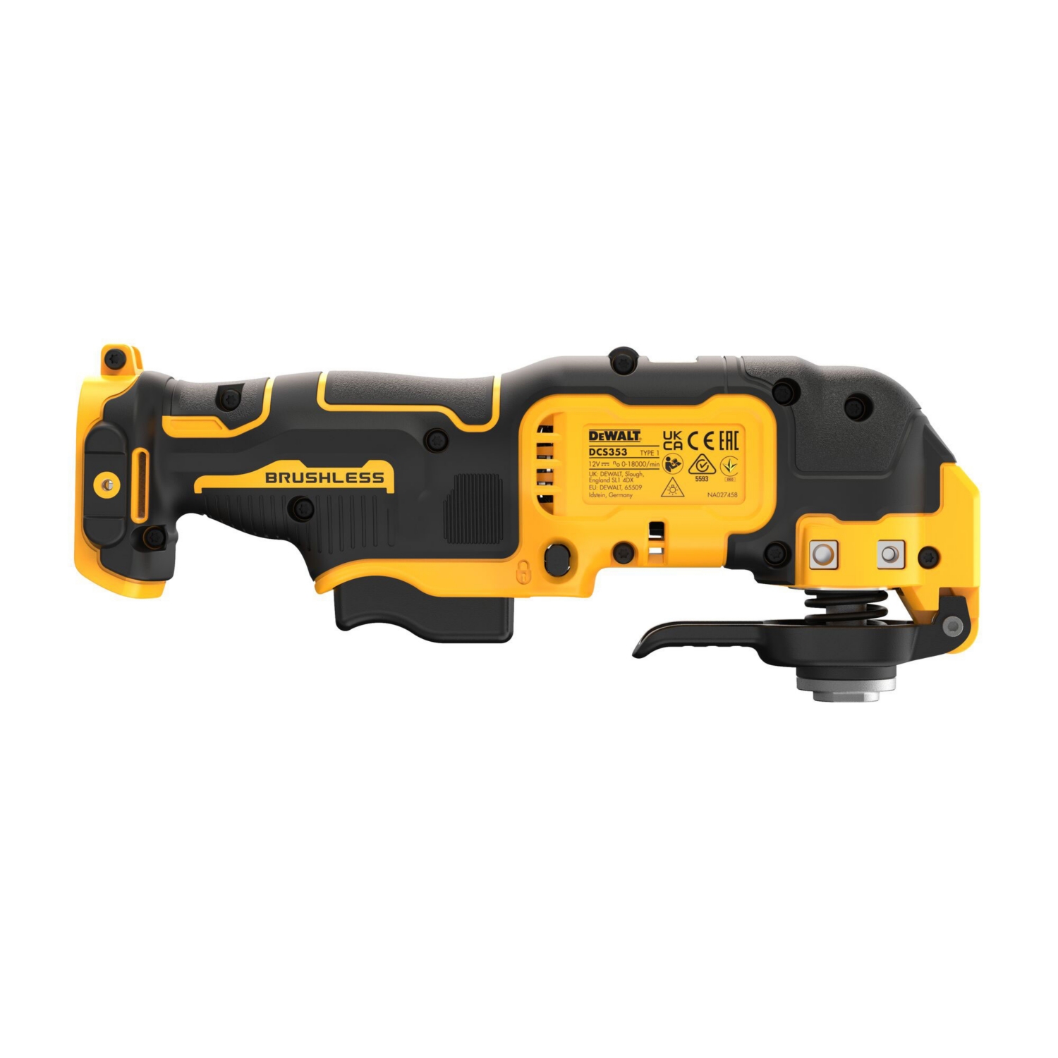 Outil oscillant multi-cutter 12V solo DeWalt