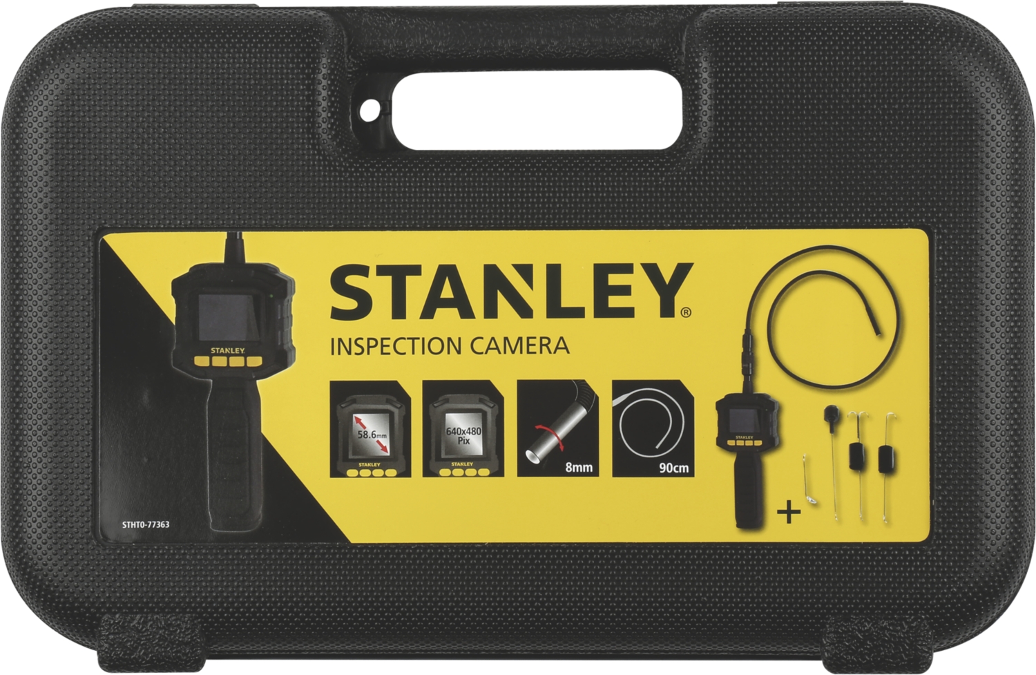 Caméra d'inspection sonde étanche LED Stanley