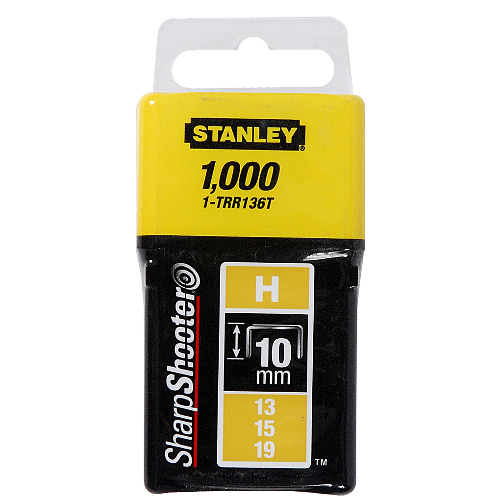 Agrafes fines Type H Stanley