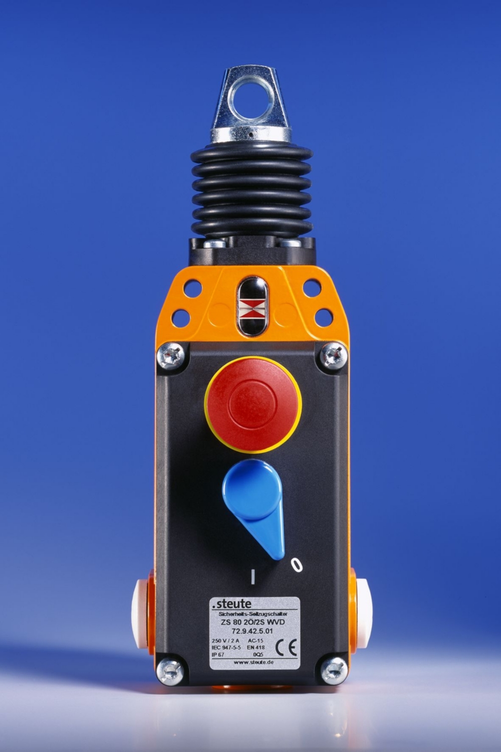 Arrêt d'urgence ZS 80, à câble ZS 80 2Ö/2S WVD Steute