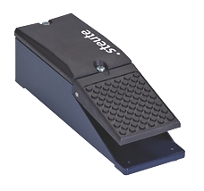 Pédales de commande GF/GFM simples, métalliques sans capot GF 2Ö/2S Steute