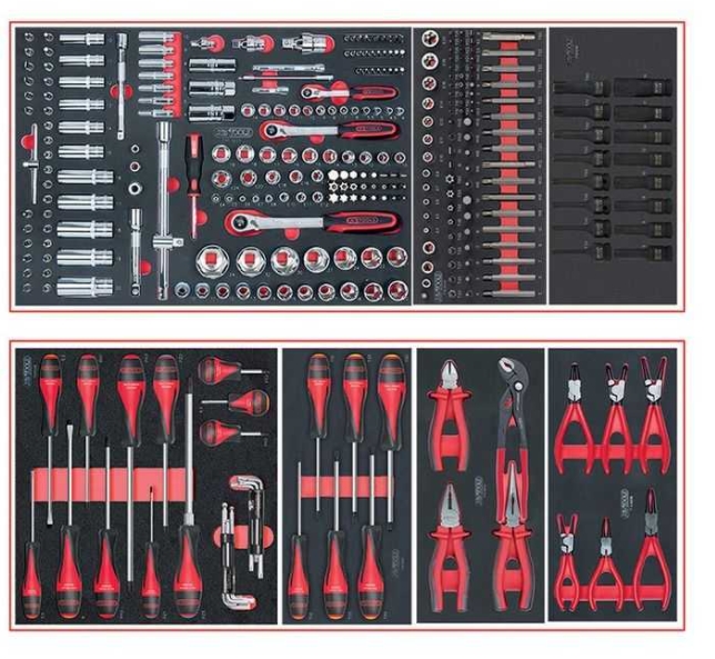 Servante Ultimate XL 7 tiroirs équipée 428 outils KS Tools