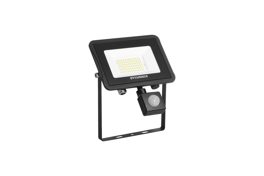 Projecteur extérieur Start flood IP65 PIR 840 noir Sylvania