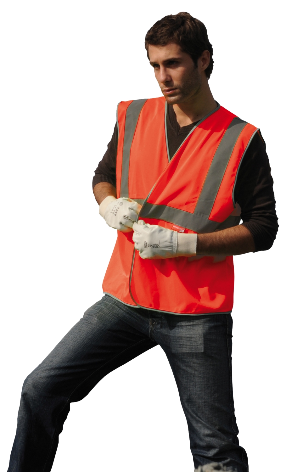 Gilet 545 Eco HV - Rouge T2S