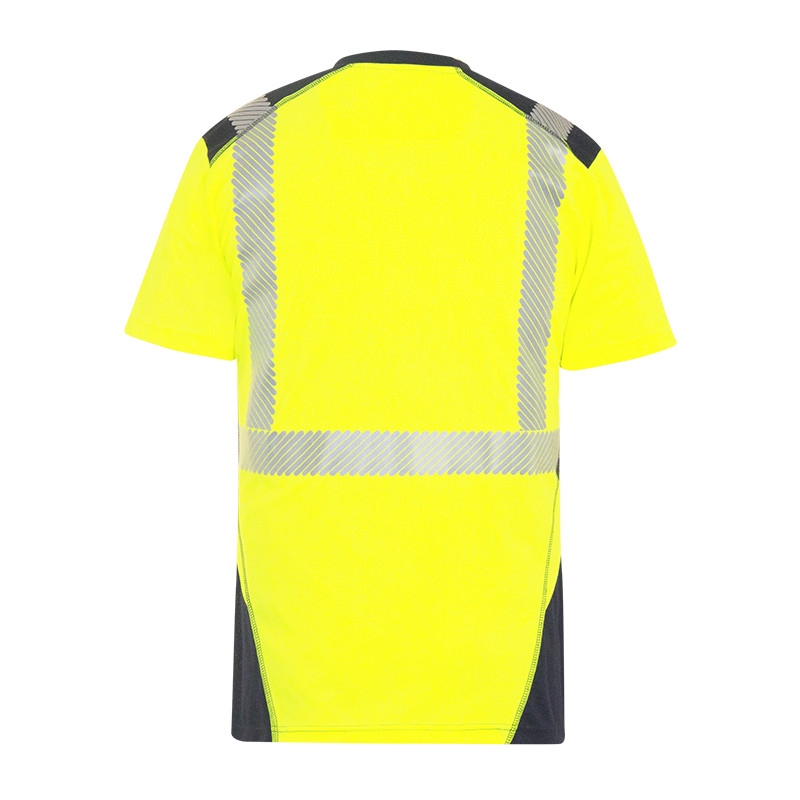 Tee-shirt Bali HV - Jaune / Marine T2S