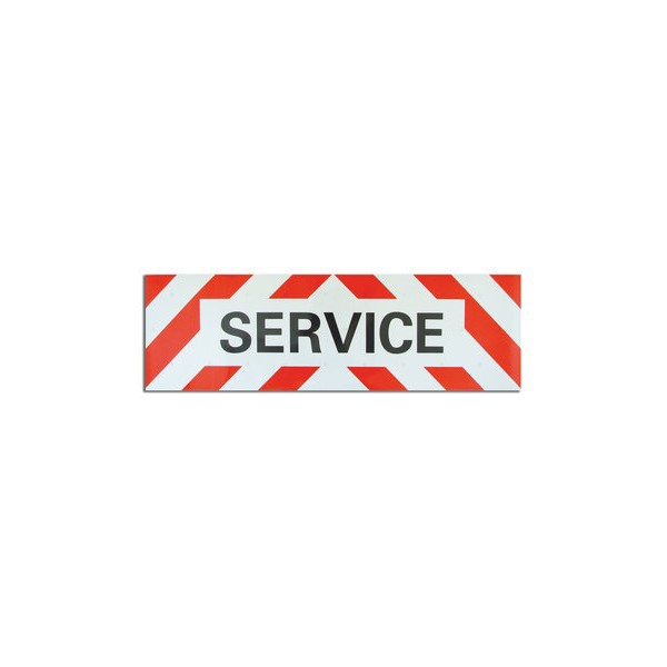 Plaque "Service" autocollante T2S
