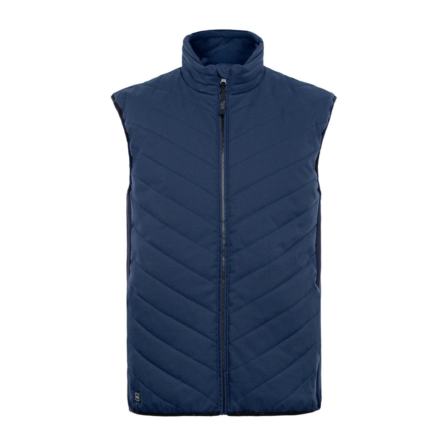 Bodywarmer chauffant nylon polyester Howell mixte bleu T2S