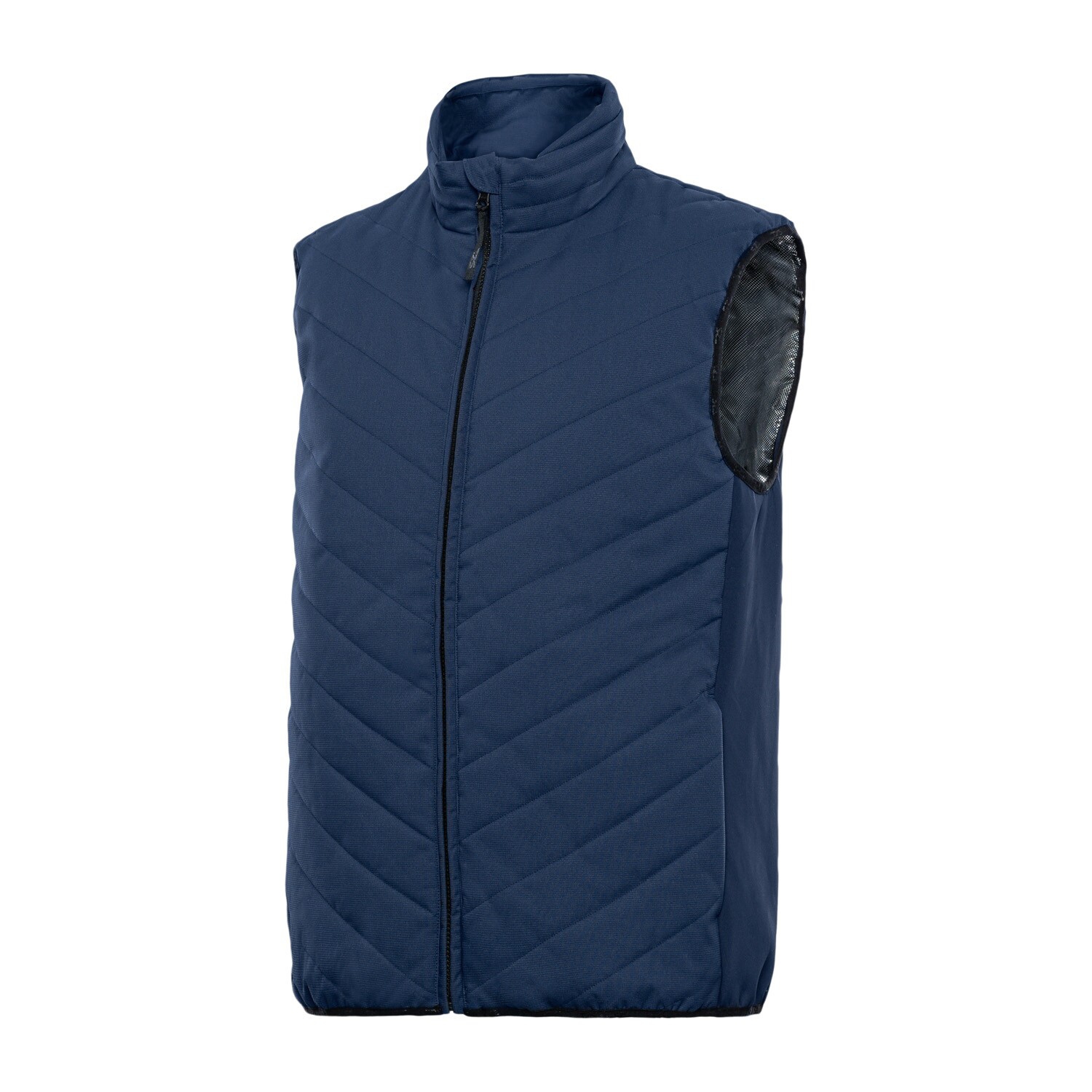 Bodywarmer chauffant nylon polyester Howell mixte bleu T2S