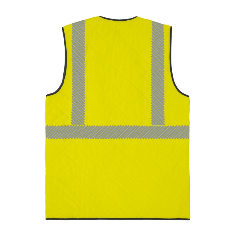 Gilet rafraichîssant HV polyester mixte Kipcool jaune T2S