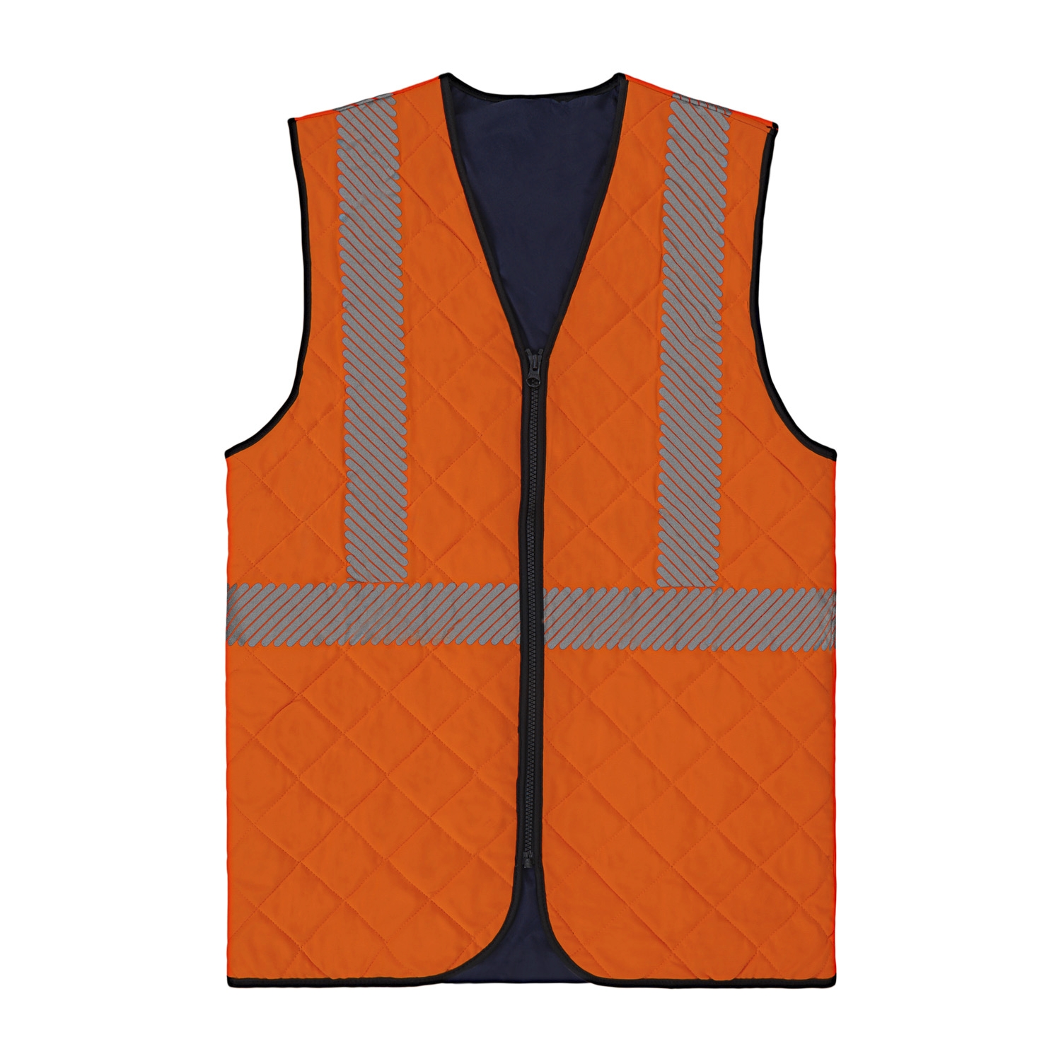 Gilet rafraichîssant HV polyester mixte Kipcool orange T2S