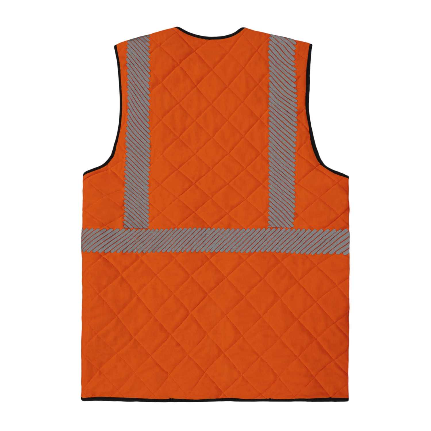 Gilet rafraichîssant HV polyester mixte Kipcool orange T2S