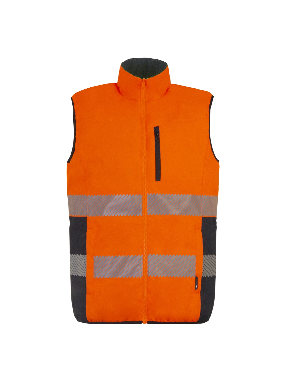 Gilet sans manches Nepal HV - Orange / Marine T2S