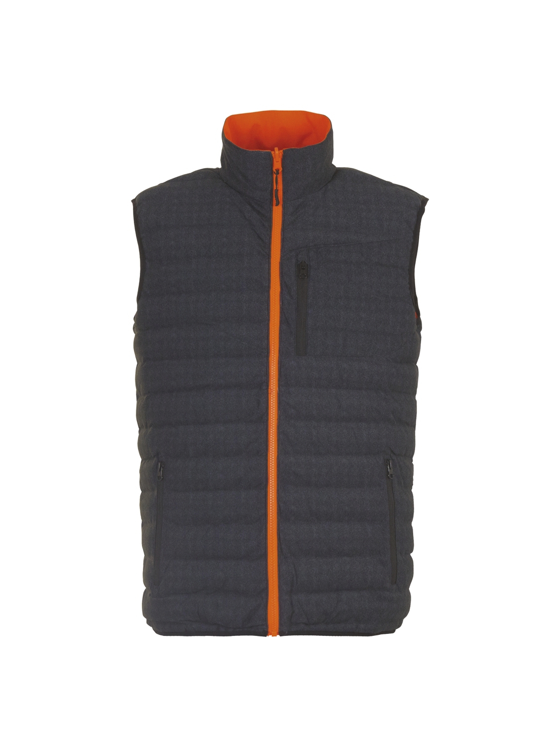 Gilet sans manches Nepal HV - Orange / Marine T2S