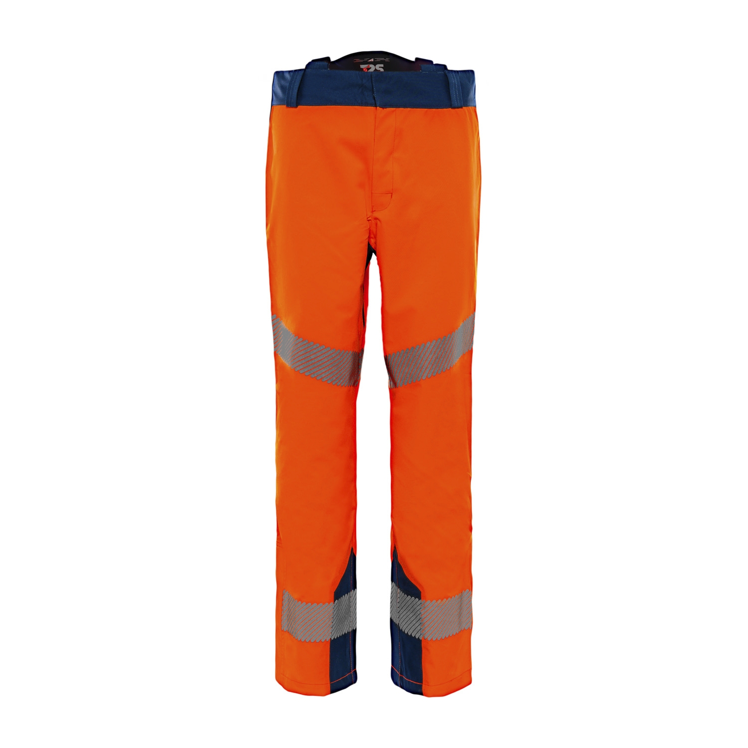 Pantalon de pluie HV polyester mixte Everest orange / marine T2S