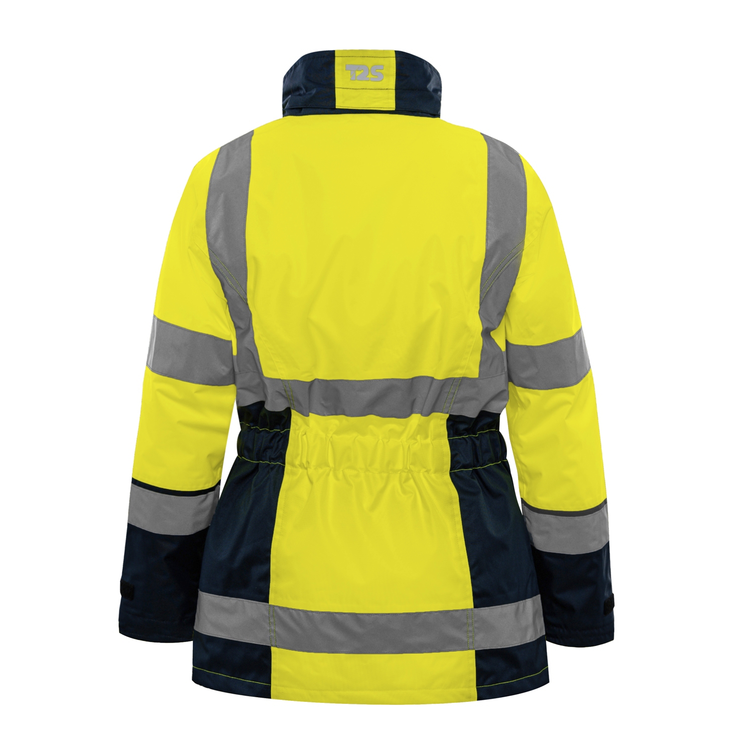 Parka femme California HV - Jaune / Marine T2S