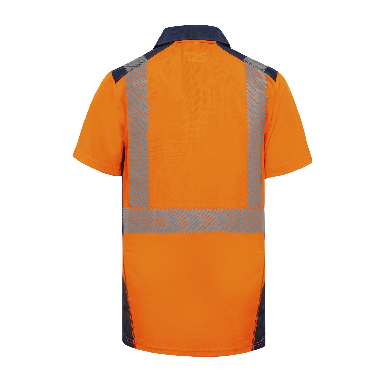 Polo Borneo HV orange / marine T2S