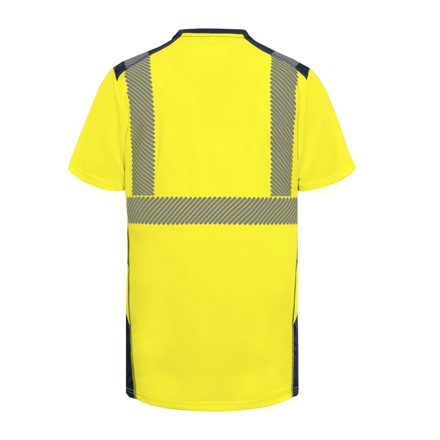 T-Shirt Bali HV jaune / marine T2S