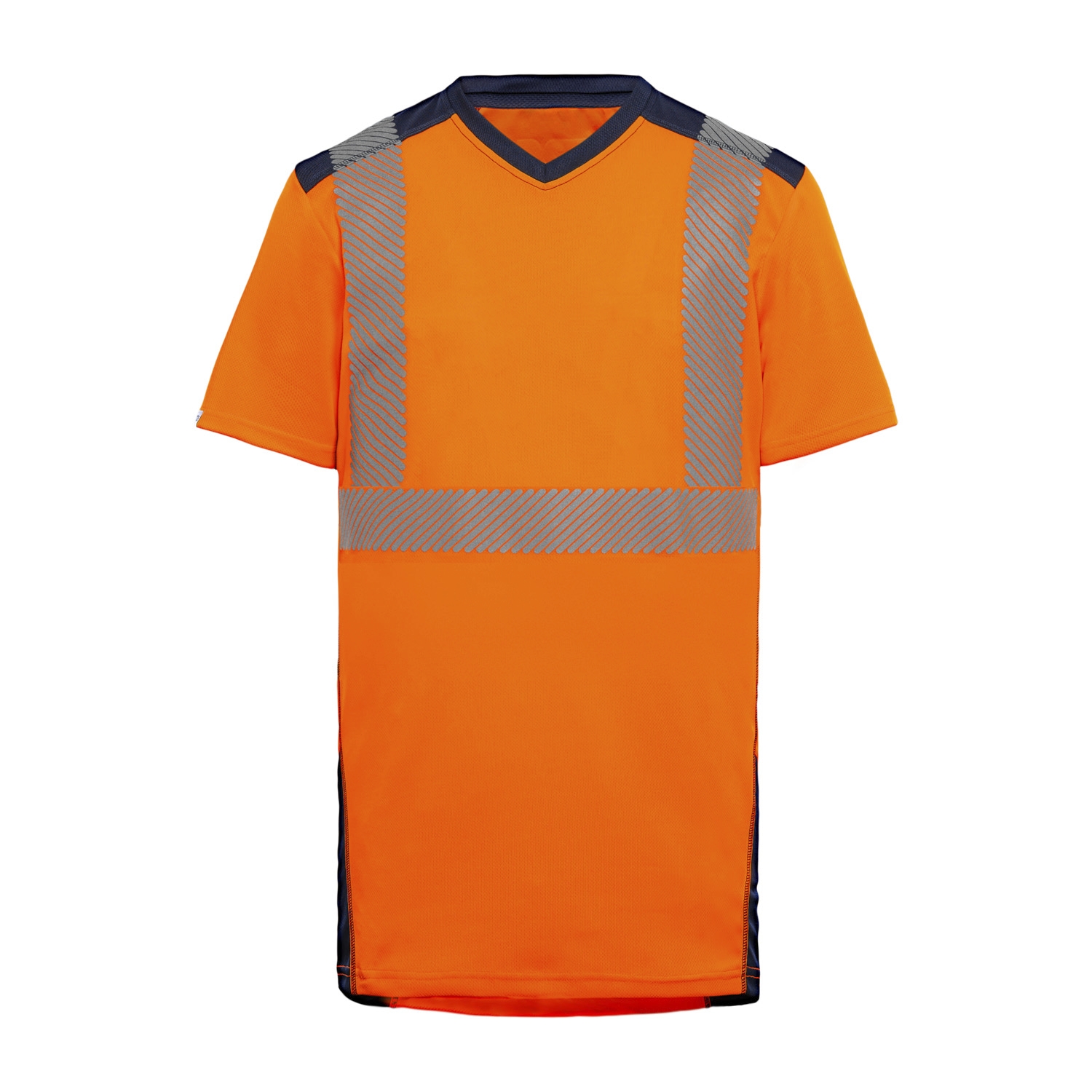 T-Shirt Bali HV orange / marine