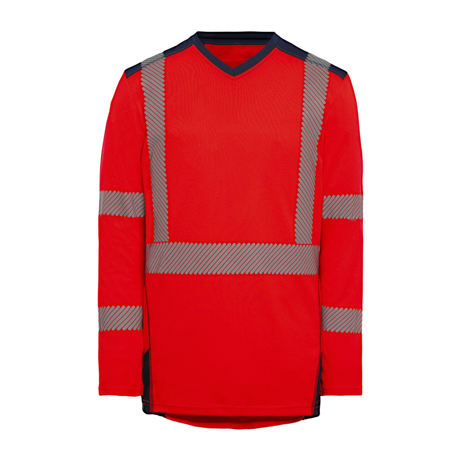 T-shirt Bali ML HV rouge / marine