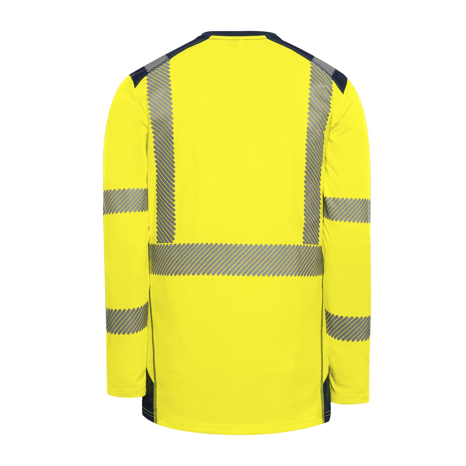 T-shirt Jakarta ML HV - Jaune / Marine T2S