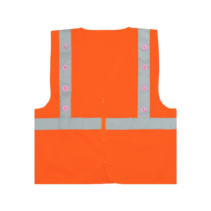 5 Pièce Vest Gem En 471 Jaune Fluo Texxor Gilet Jaune de Sécurité