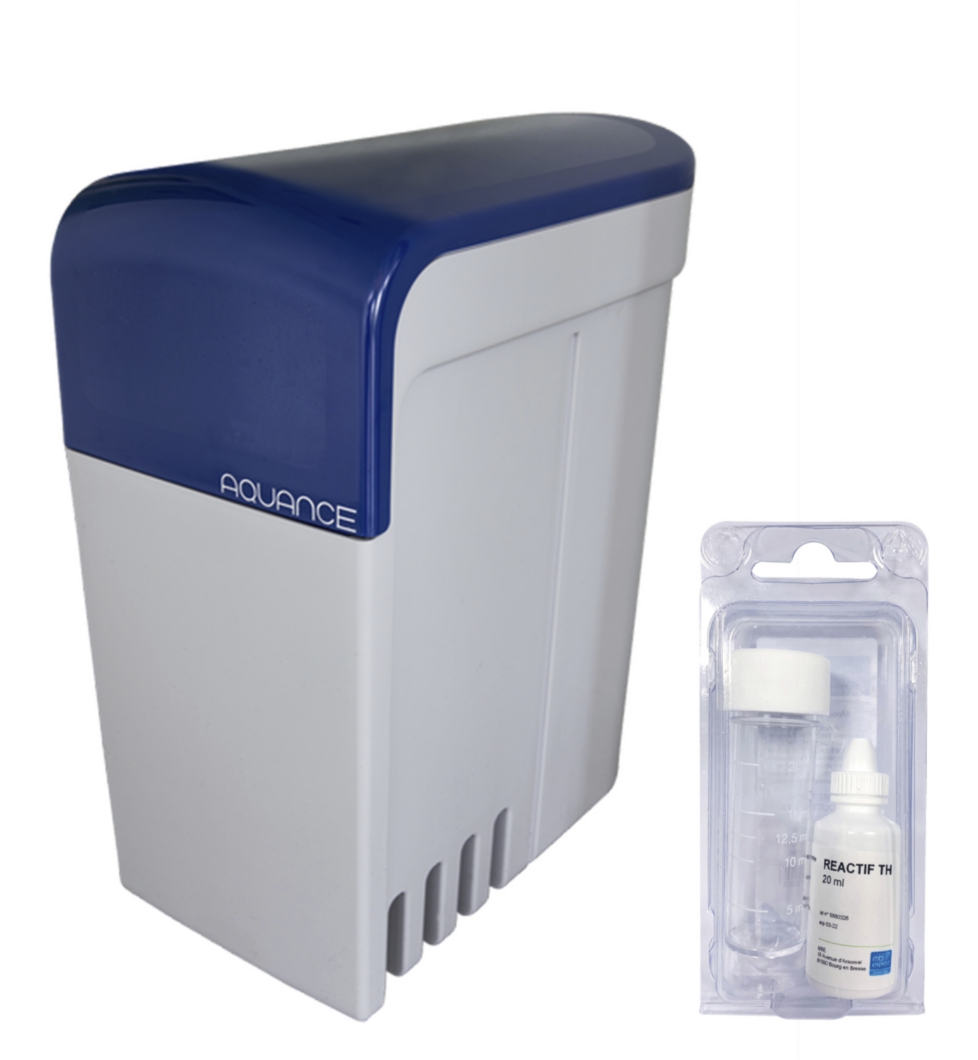 Adoucisseur compact 5,7 L + Kit test TH de l'eau OFFERT Aquance