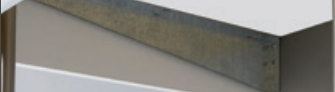 Habillage cache-tuyau Ergo 60 cm - Avec découpe tuyauterie Néova