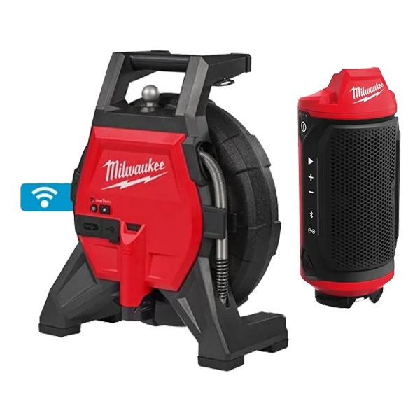 Caméra d'inspection One Key 20 m + enceinte de chantier M12 Milwaukee